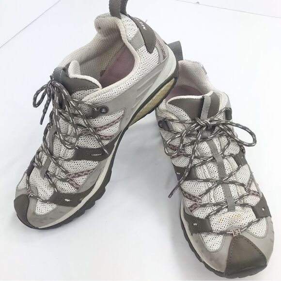 Merrell Siren Sport 2 Elephant Pink Mesh Leather Hiking Athletic Shoe - Picture 2 of 13